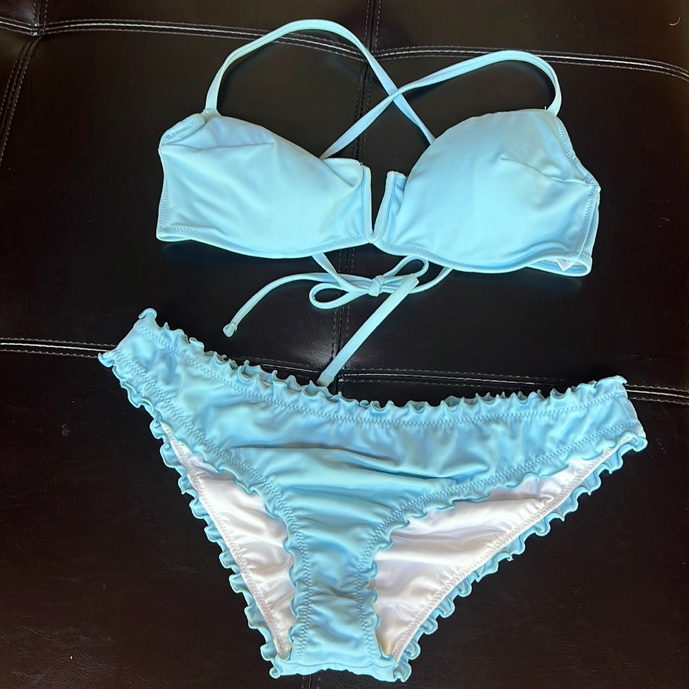Baby blue target brand bikini